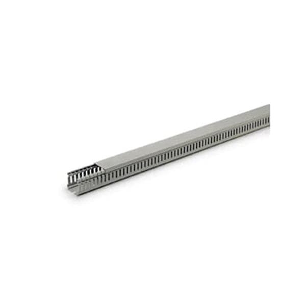 Goulotte 4 / 6mm largeur: 25mm hauteur: 40mm Ral 7030