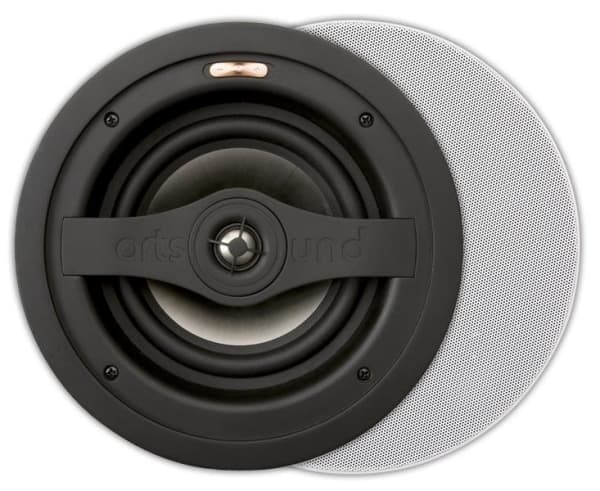 Ro2040, intiimi, haut-parleur encastrable 2 voies, rond, 100W (2 pièces)