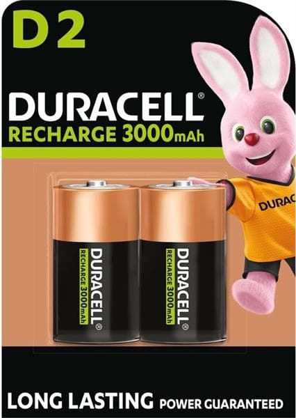 Set de 2 piles rechargeables Duracell LR14