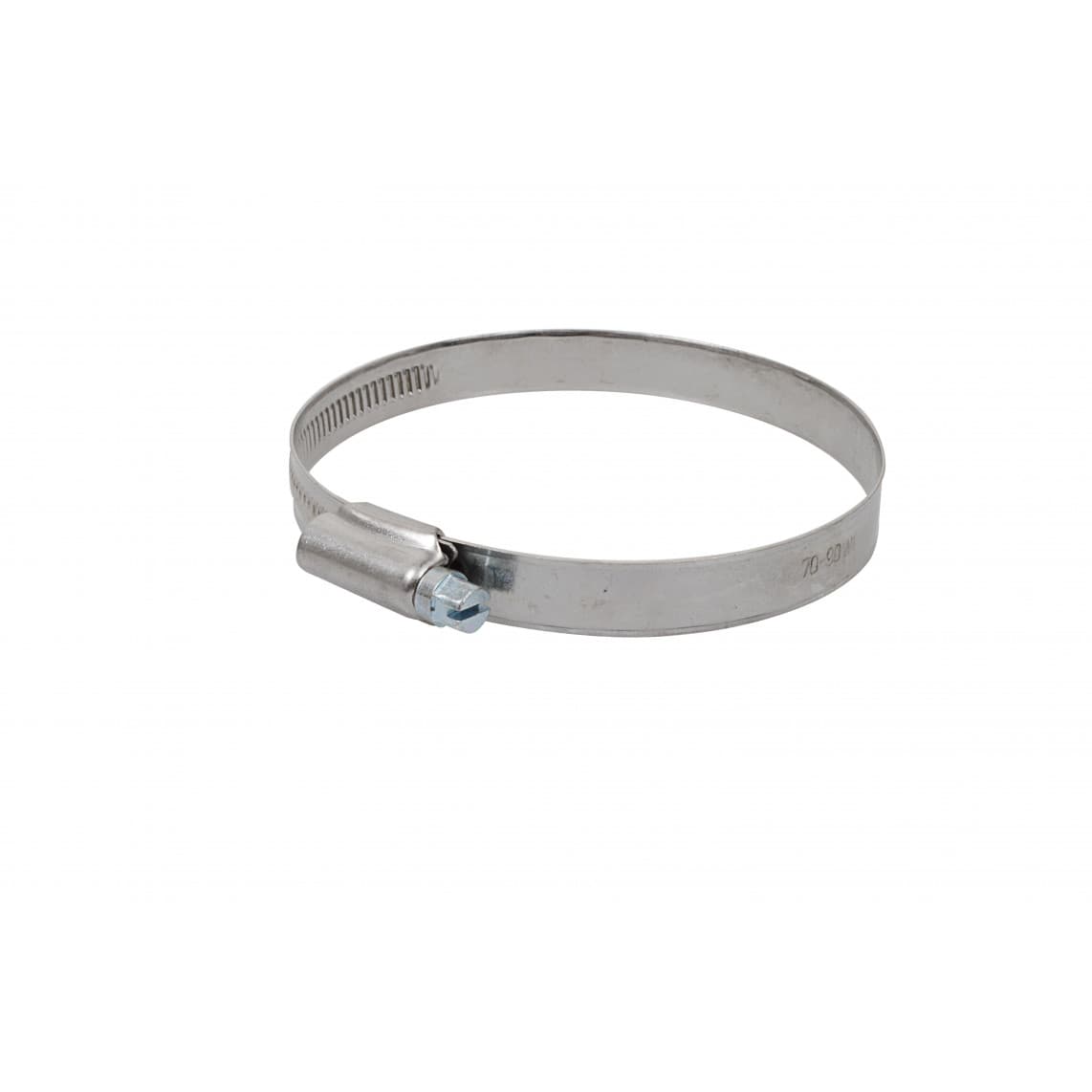 987378155 collier de serrage 9 mm Largeur de bande, acier inoxydable, 70 - 90 mm