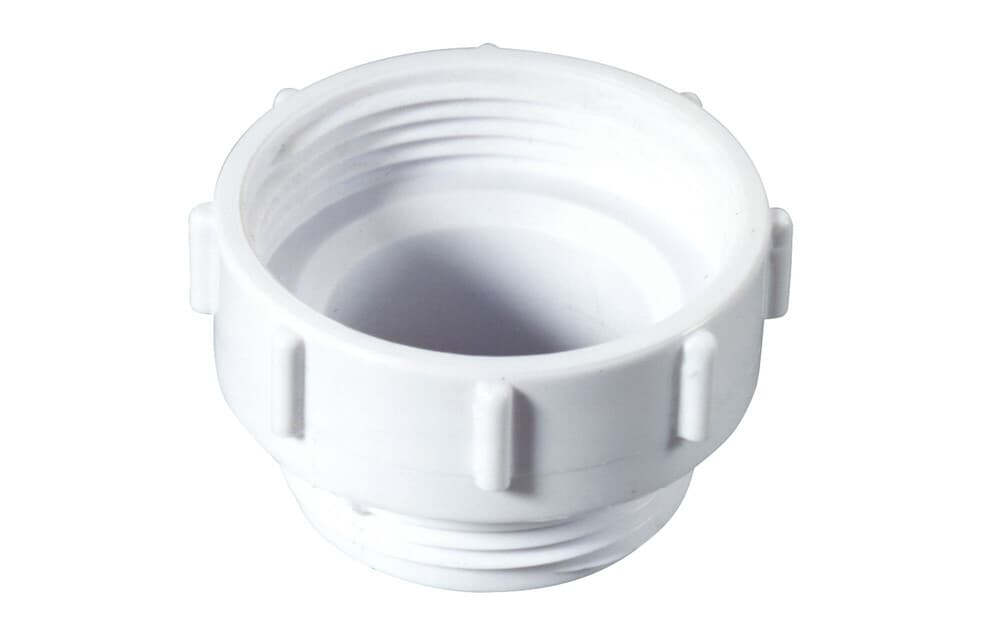 Mc Alpine réduction de serrage 6/4"Fx5/4"M PP blanc