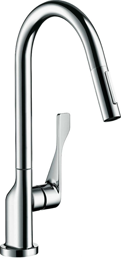 MITIGEUR CUISINE CITTERIO AXOR DOUCHETTE EXTRACTIBLE 2-JETS CHROME