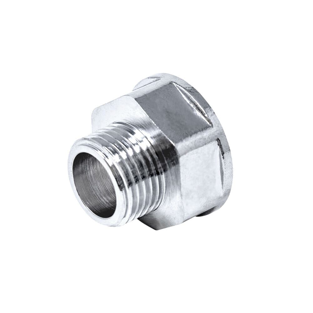 pièce réduit laiton/chromé 1"M x 3/4"F
