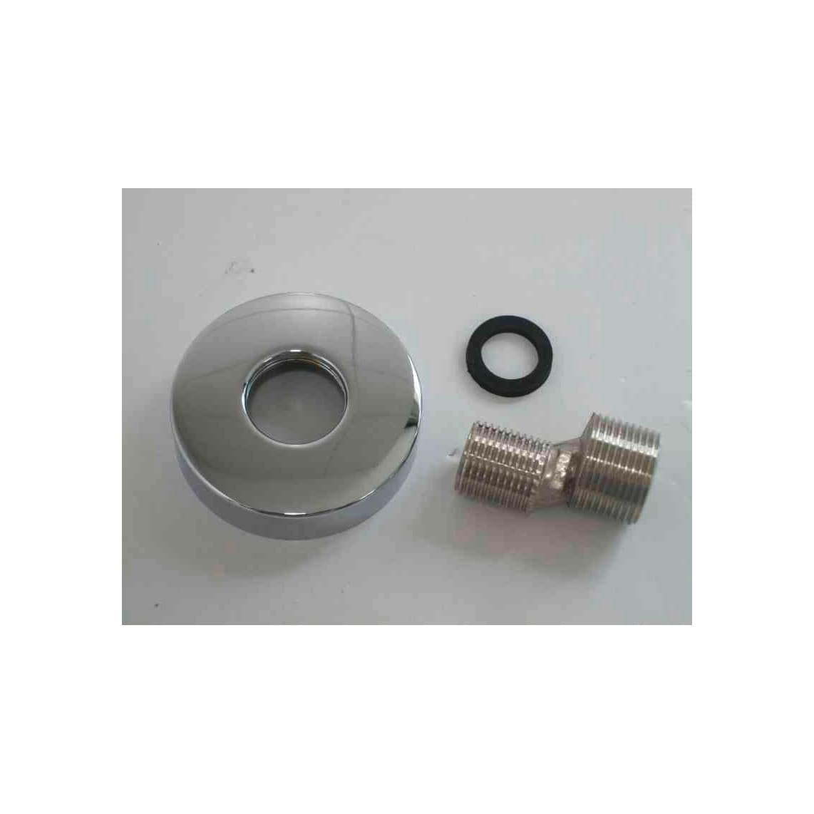 00259 Rosace, chrome, cylindrique, entre autres pour 13213 (2x)