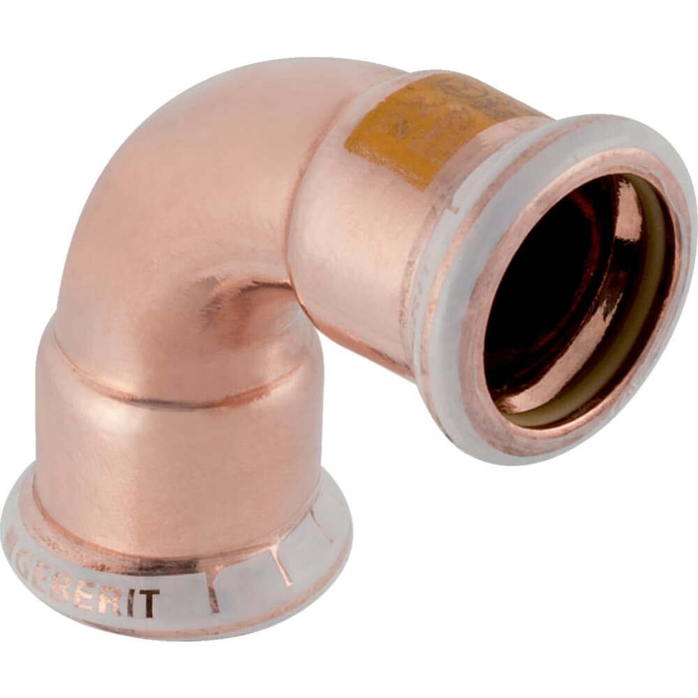 Geberit Mapress raccord sertir cuivre pour gaz coude 90° FF 15