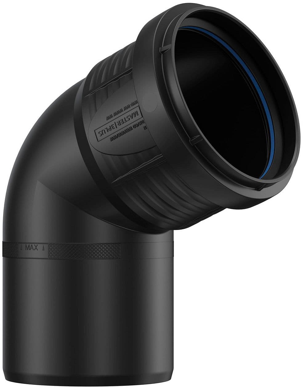 COUDE PP 67,5°MF 75MM NOIR