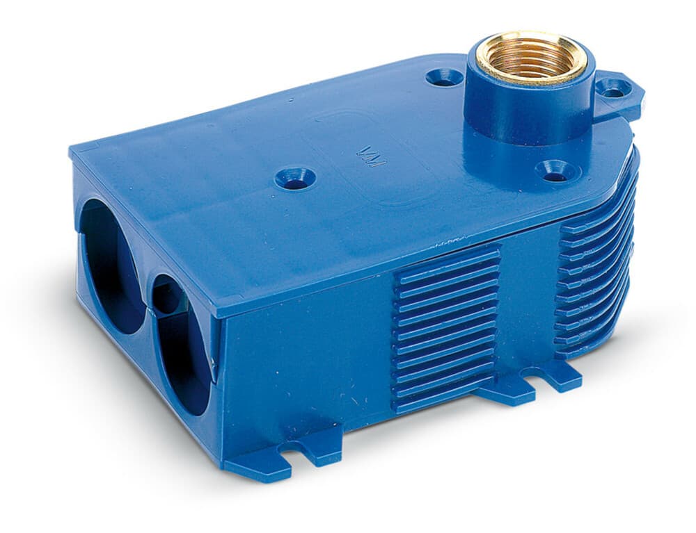 SYSTEMPEX boîtier double D1/2"F x 3/4"EC