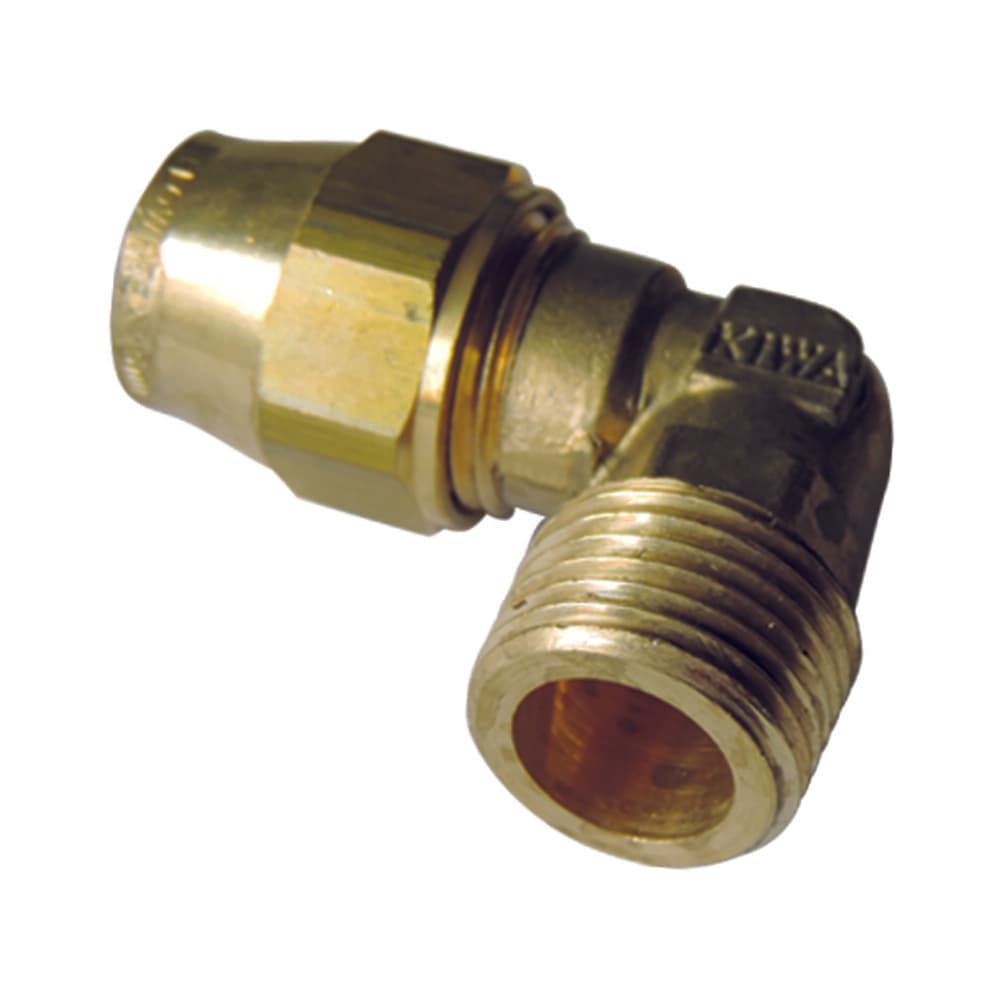 Van Marcke raccord biconique G coude laiton 3/4"M x 18 mm
