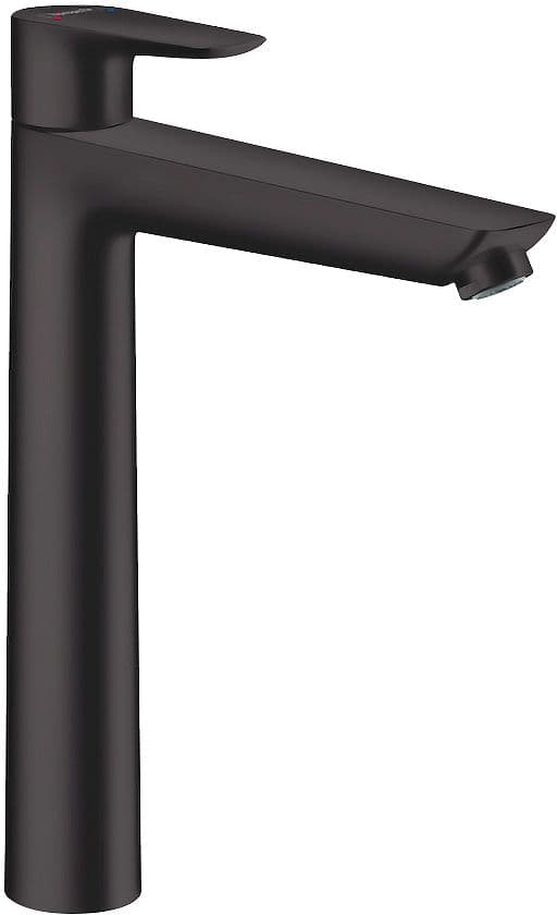 MITIGEUR LAVABO TALIS E 240 HG HAUT SANS VIDAGE AUTOMATIQUE NOIR MAT