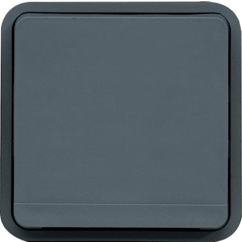 Prise Cubyko, Grise, 16A - 250V, 2 pôles + T, quickconnect