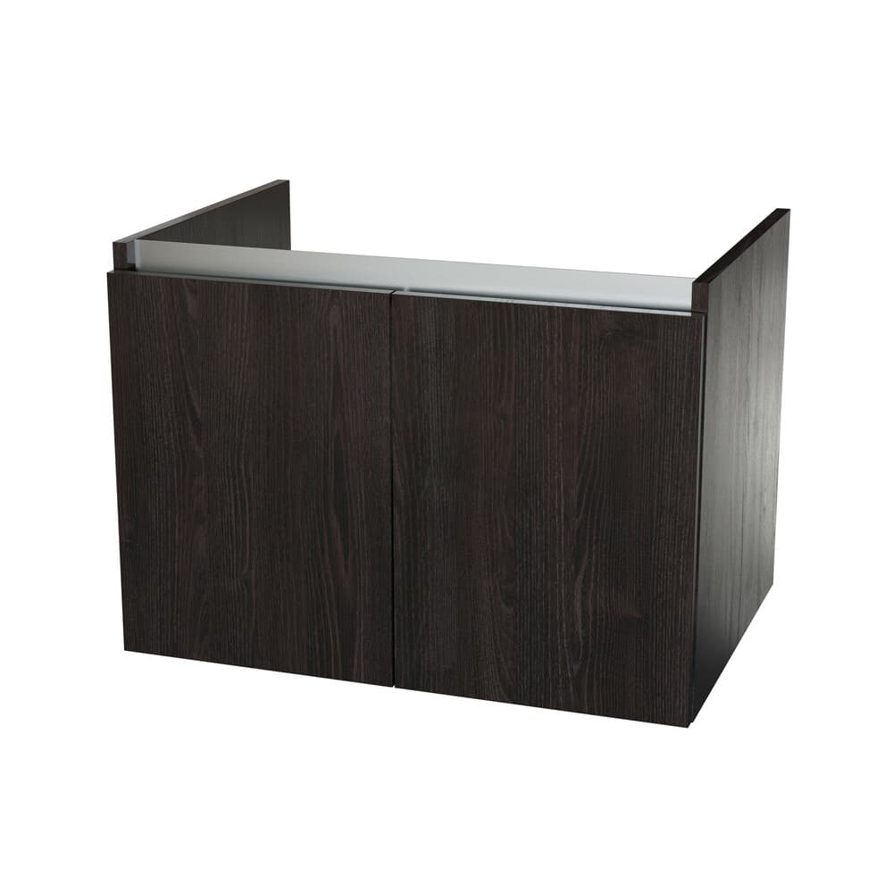intro Tempus sous-meuble 700x500x495mm 2portes Thermo Oak Black