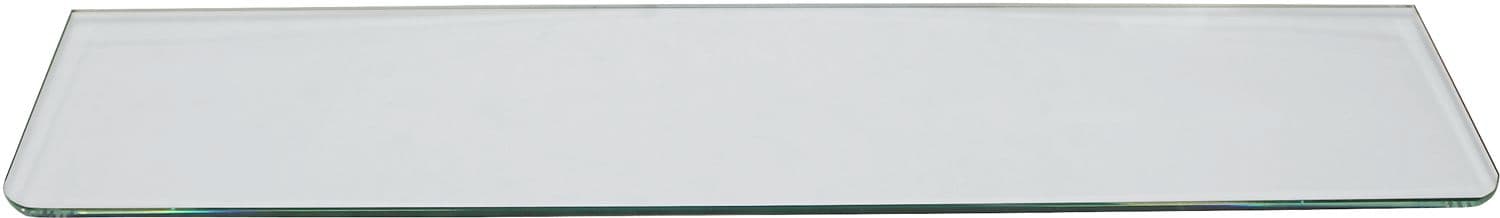 TABLETTE VERRE 500X120X5MM CLAIRE