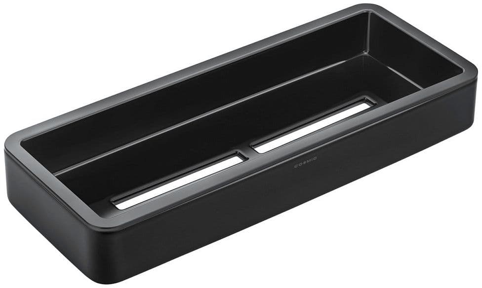 PORTE-BOUTEILLE/EPONGE BLACK&WHITE 12X30X4CM COSMIC NOIR MAT