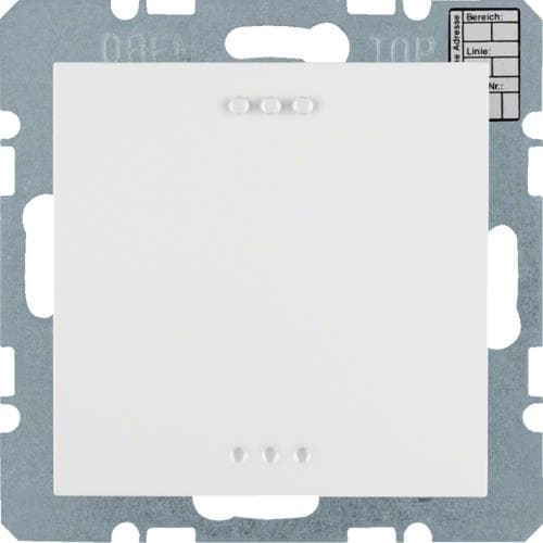 Capteur CO2 Knx S.1 / B.3 / B.7, Blanc polaire brillant