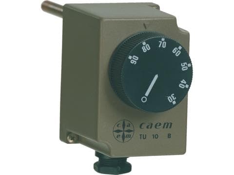 Thermostat simple à canne 30 - 90°C 1CO 15A R1 / 2 L400mm