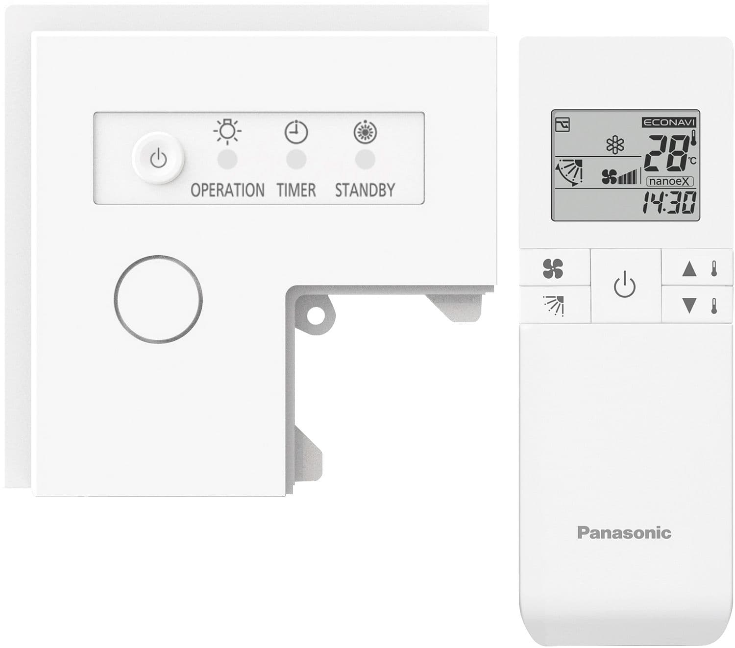 TÉLÉCOMMANDE SANS FIL+RÉCEPTEUR POUR CASSETTE PANASONIC