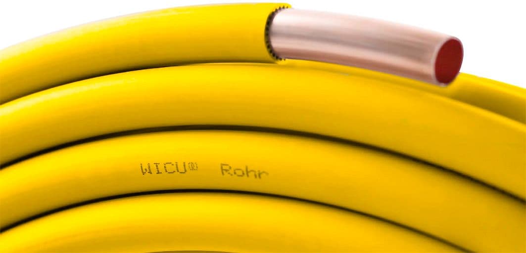TUYAU WICU JAUNE 15-1MM ROULEAU 50M