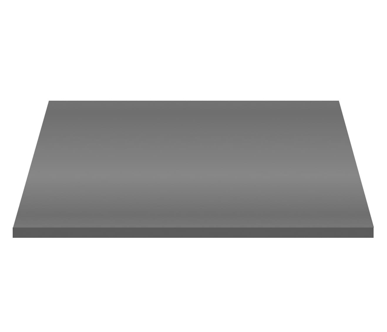 ALONI TABLETTE EN MDF (76.4X45.5X2.6 CM) - GRIS BRILLANT