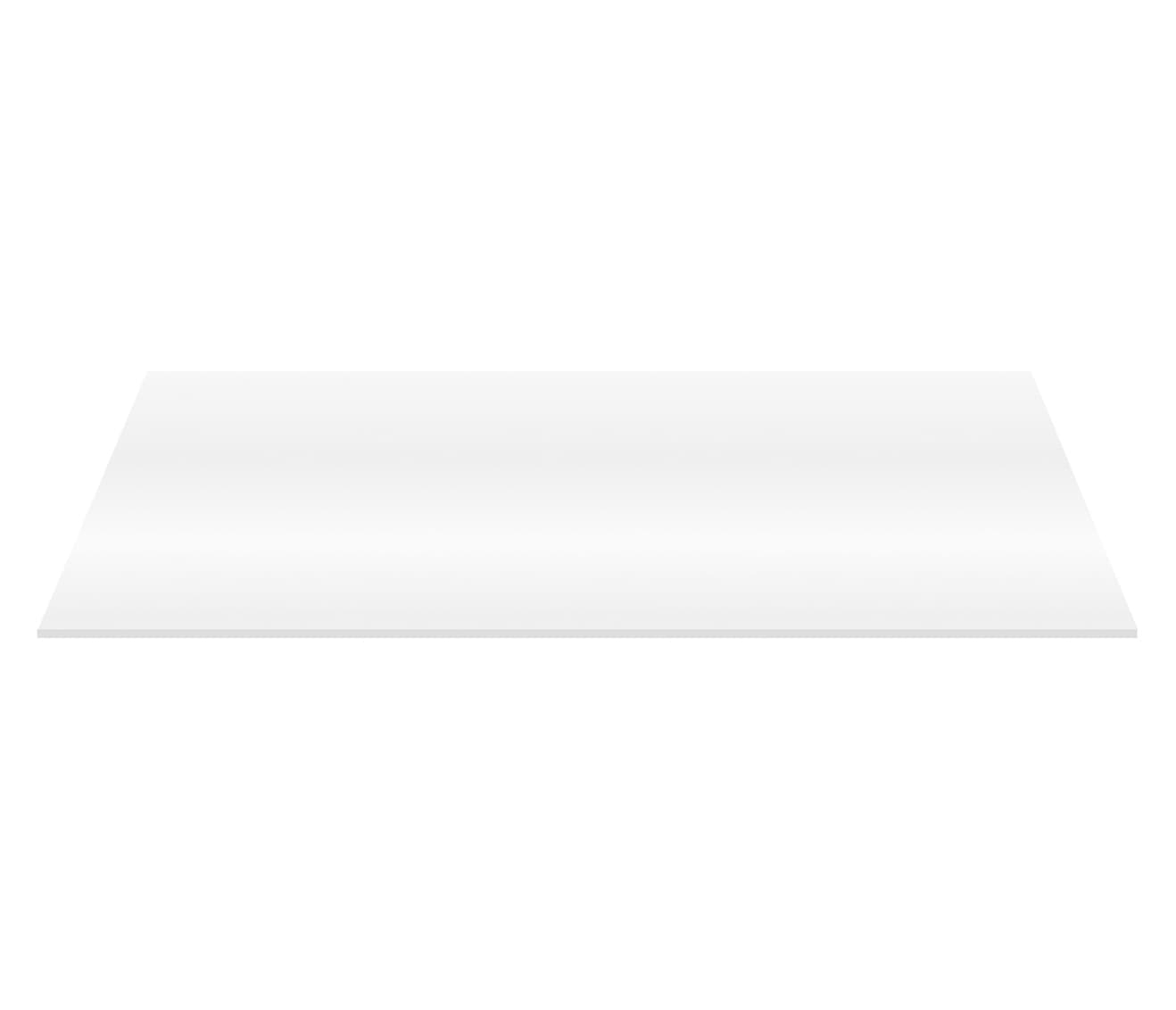 ALONI TABLETTE EN MDF (118.4X45.5X2.6 CM) - BLANC BRILLANT
