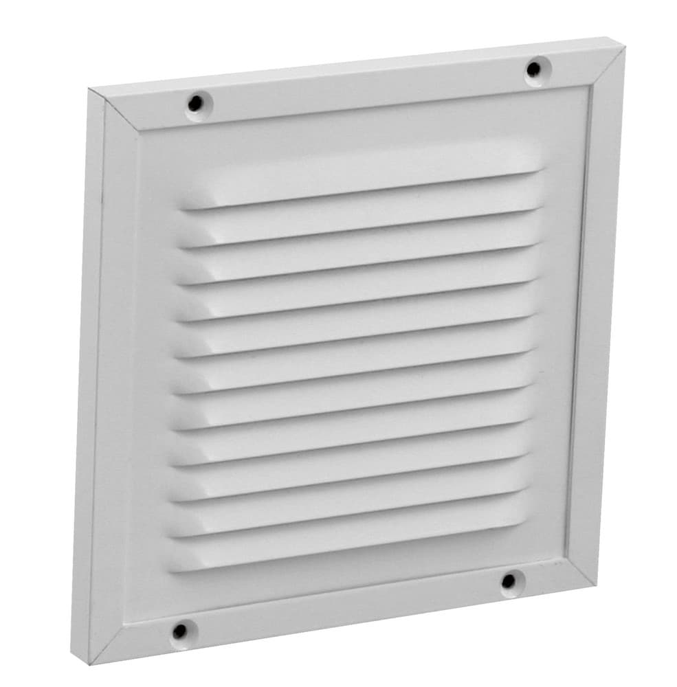 GRILLE VENT. 200X200 BLANC GAZ