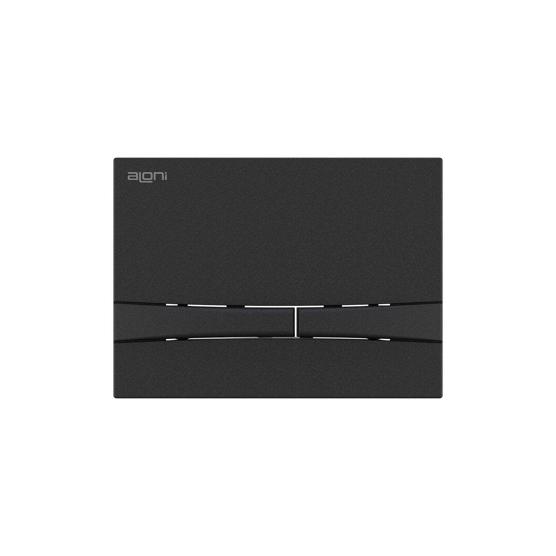 ALONI PLAQUE DE COMMANDE NOIR MAT