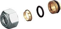 ADAPTATEUR GIACOMINI TUBE ACIER ZINGUE/CUIVRE 16AA-16MM