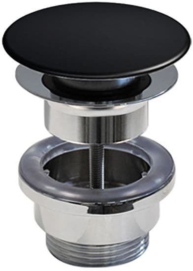 CREPINE PORCELAINE CATALANO 5/4" UNIVERSEL FIXE NOIR MAT