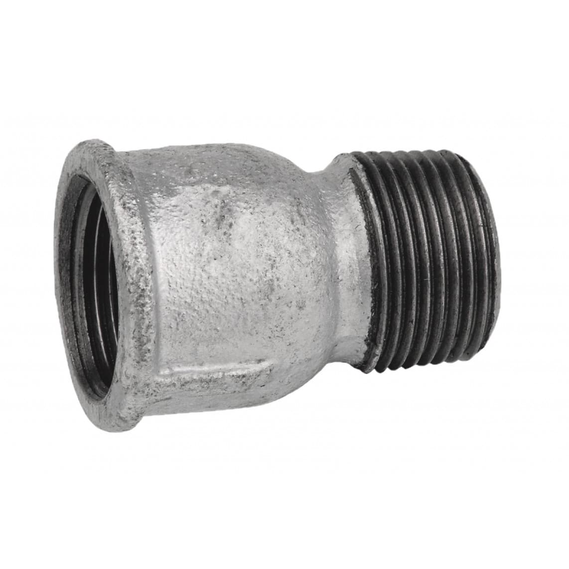 989769155 FM extension, galvanisé, 1/2" F x 1/2" M, (529a)