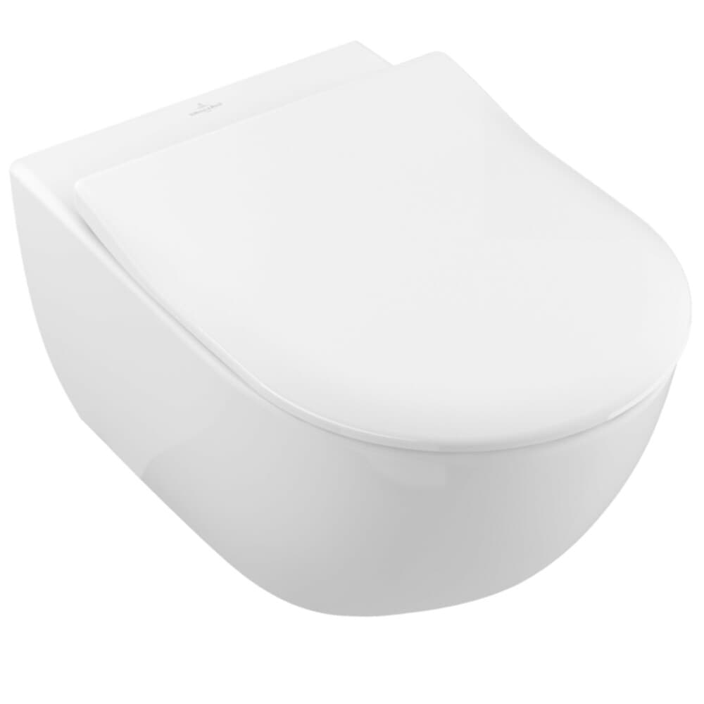 Villeroy&Boch Subway 2.0 PACK WC suspendu DirectFlush SlimSeat alpin blanc