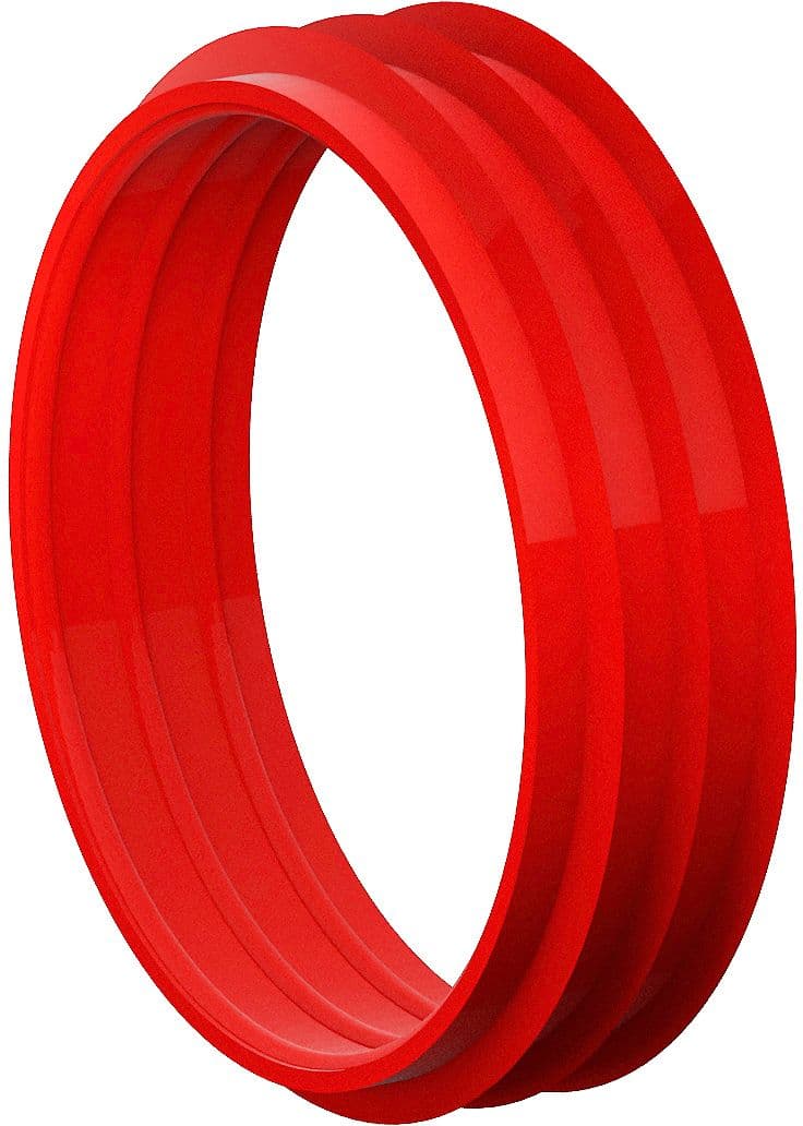 ADURO REDUCTION DE VENTILATION EPDM 150X160MM ROUGE