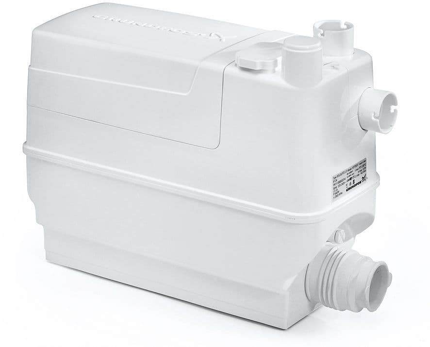 STATION DE RELEVAGE SAN.SOLOLIFT2 C3 GRUNDF.+3 RACC.(LAV/BID/DOUCHE/BAIN/MACH.LAV/LAVE-VAIS/EVIER)
