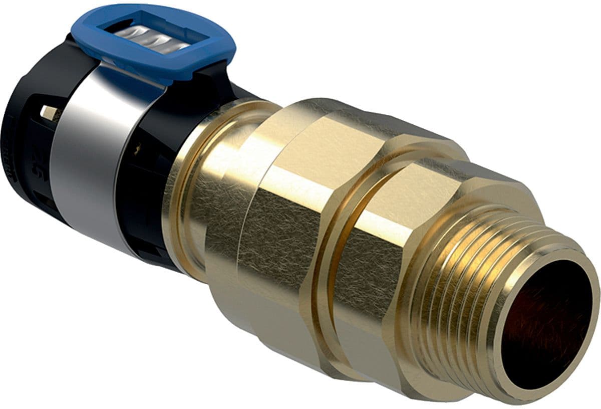 RACCORD UNION 20MM-1/2"M FLOWFIT GEBERIT