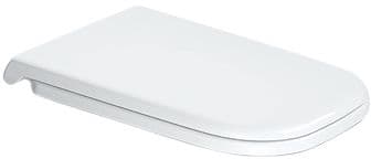 SIEGE WC LONGUE DCODE DURAVIT BLANC-INOX