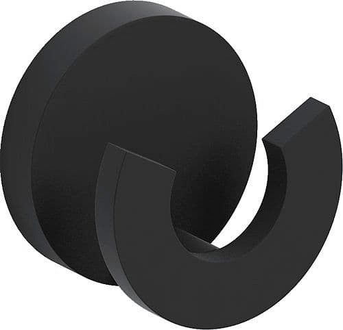 PORTE-MANTEAU DOUBLE FLAT CLOU NOIR MAT