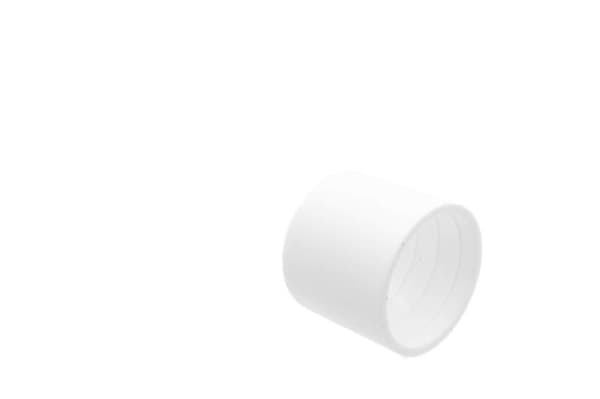 Embout pour tube PVC de 20mm - Blanc