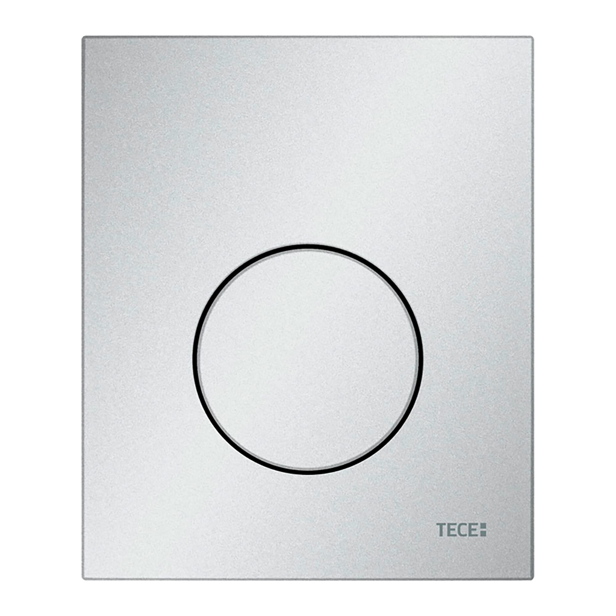 TECELOOP - PLAQUE DE DÉCLENCHEMENT URINOIR - CARTOUCHE INCLUSE - PLASTIQUE - CHROMÉ MAT