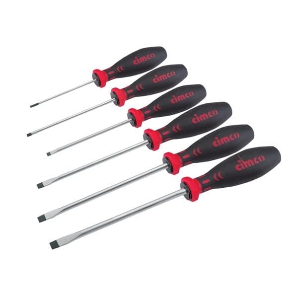 Assortiment tournevis plat - set 6 pièces