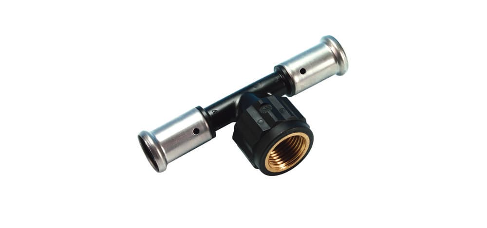 Henco PVDF Té 16-1/2F-16