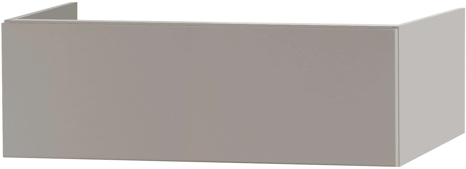 SOUS MEUBLE PURO 1 TIROIR 90CM PUSH GRIS SATIN
