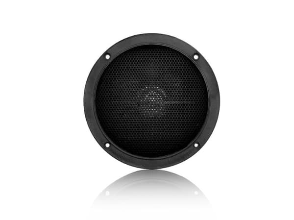 Mdc6, waterproof, haut-parleur encastrable voice coil, rond, 60W, Noir (2 pièces)