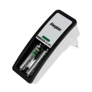 Energizer - Mini chargeur de batterie - 2 x AA/AAA - Ni-Cd / Ni-MH - A enficher