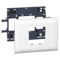 Support Mosaic DLP 2 modules couvercle 85mm