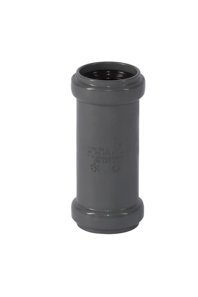 Ostendorf Kunststoffe HT-Safe MM manchon double PP D 50 mm gris