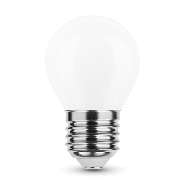 Lampe filament Led mat boule - 4W - E27 - 3000K - 470lm - IP20