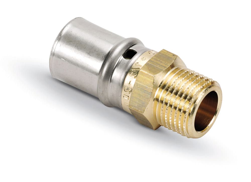 SYSTEMPEX raccord droit tube PEX-Alu raccord à sertir 40-5/4M