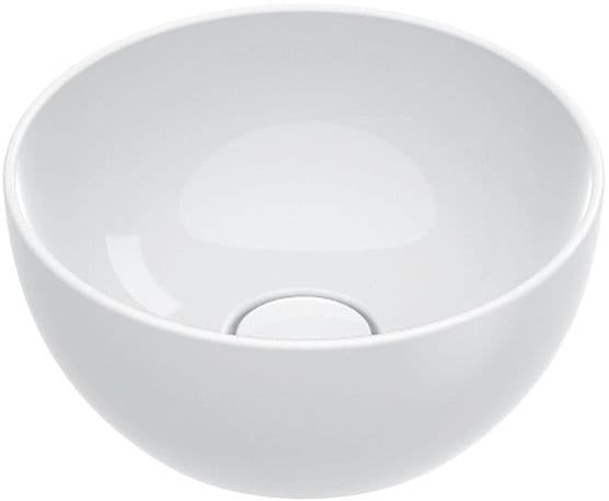 VASQUA A POSER SFERA CATALANO CATAGLAZE+ DIAMETRE 32 H14 SANS TROP-PLEIN BLANC