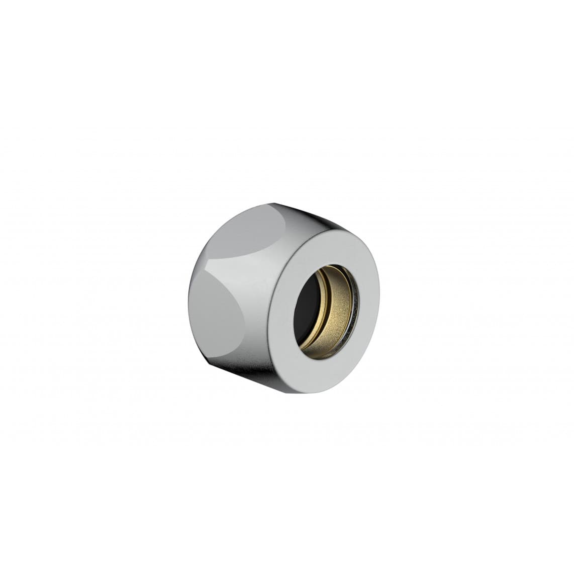 986273448 LT raccord à sertir-Couvre-lit, chromé, 3/8" x 10 mmQ