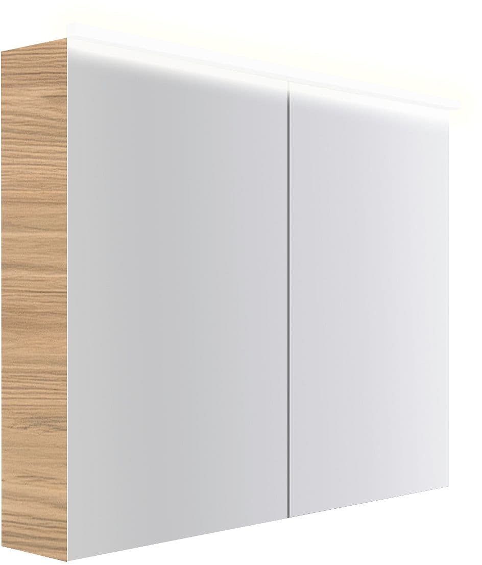 ARMOIRE TOILETTE COFFEE 2 PORTES 1000MM 4250K CHENE CLASSIQUE