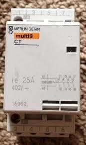 Contacteur CT - 4 - pôles - 4 NO - 25A - 230 .. 240Vac