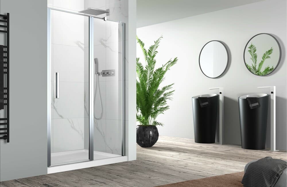 Van Marcke Pina XL porte pivotante 900x2000mm poli